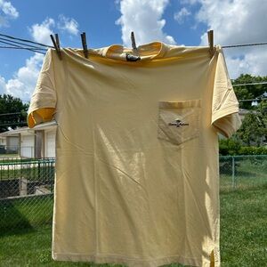 Tommy Bahama Yellow Short Sleeve Tee